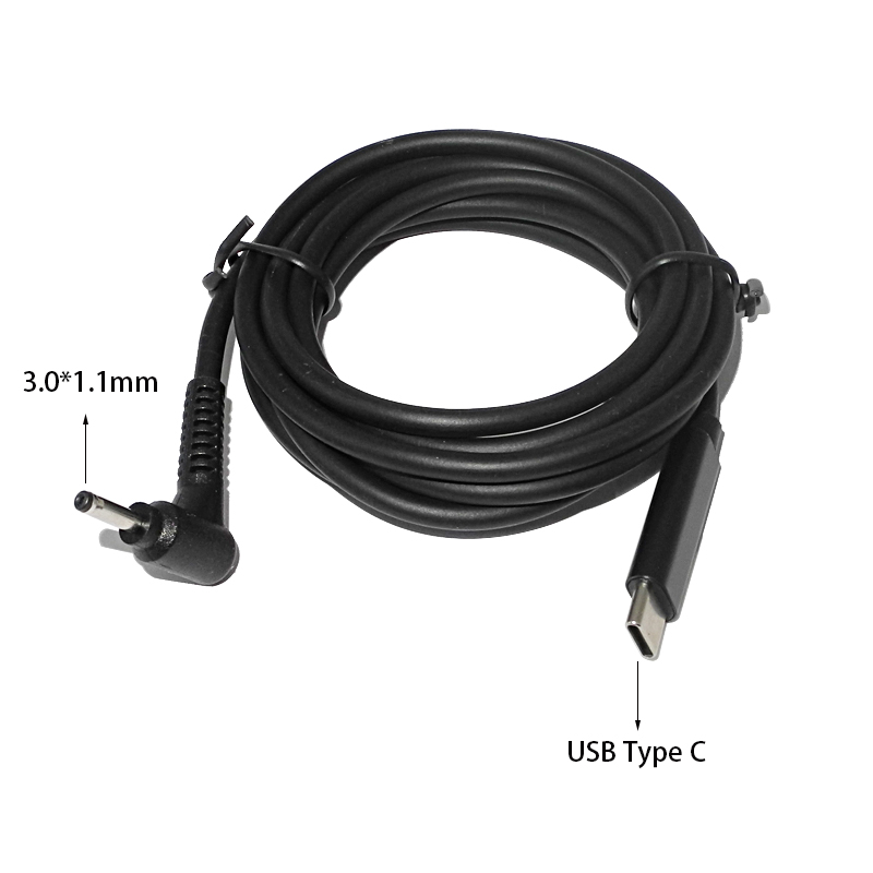 Cable Lock Laptop - USB Loại C DC 3.0X1.1Mm 3.0*1.1