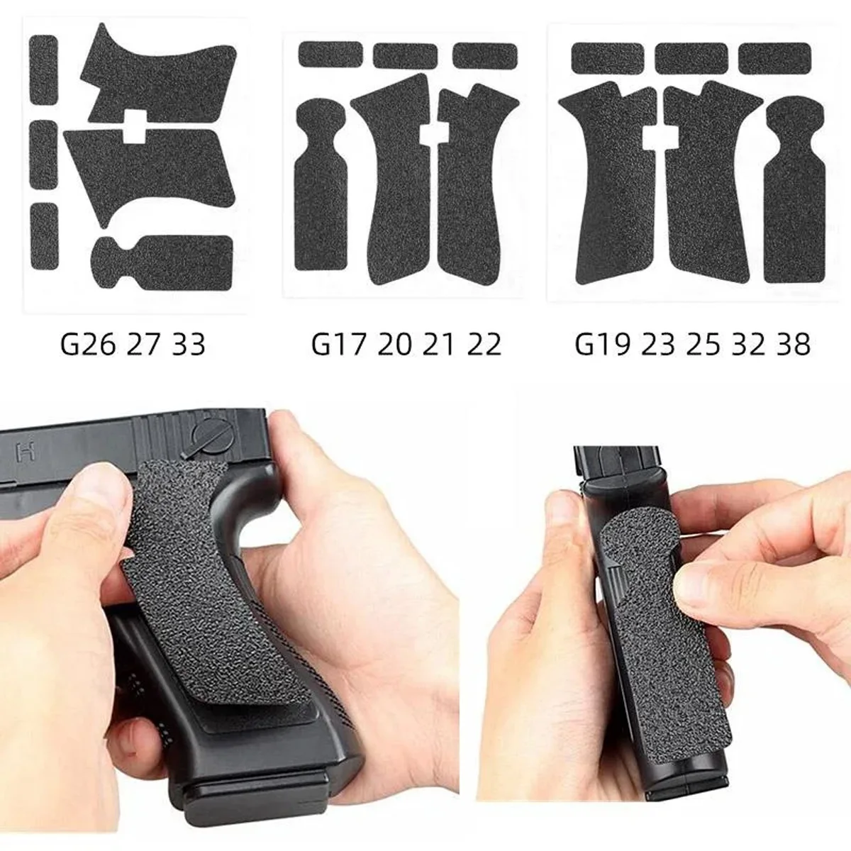 Tape Gun Dispenser - Non-slip Rubber Texture Grip Wrap Tape