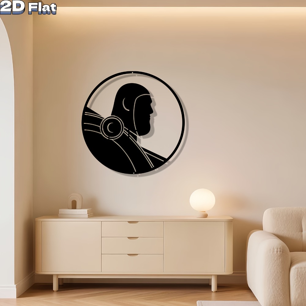 Modern Robot Aluminum Wall Art - đánh giá và giá Office Tech Decor