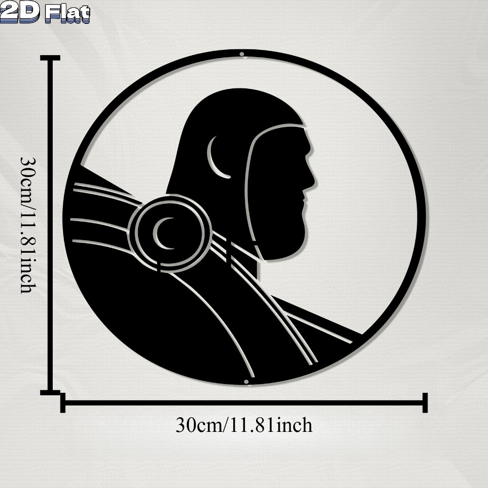 Modern Robot Aluminum Wall Art - đánh giá và giá Office Tech Decor