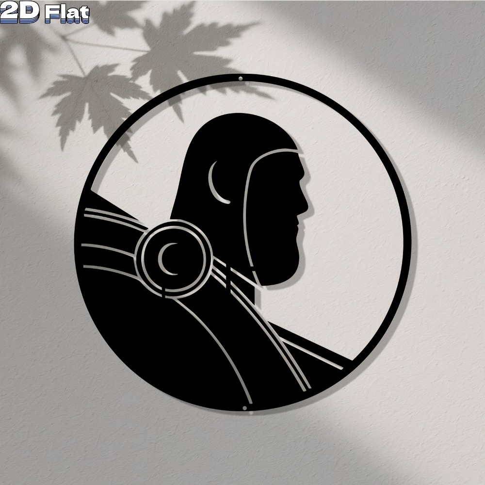 Modern Robot Aluminum Wall Art - đánh giá và giá Office Tech Decor