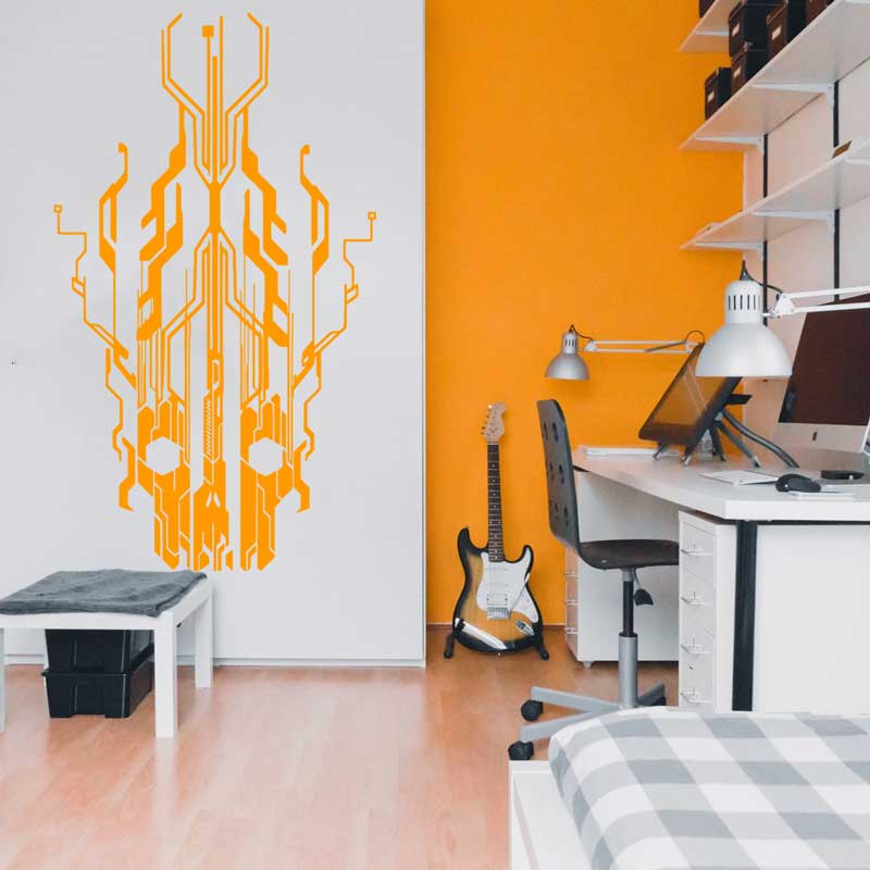 Chip Mạch Tech Đầu Lâu Vinyl D - đánh giá và giá Office Tech Decor