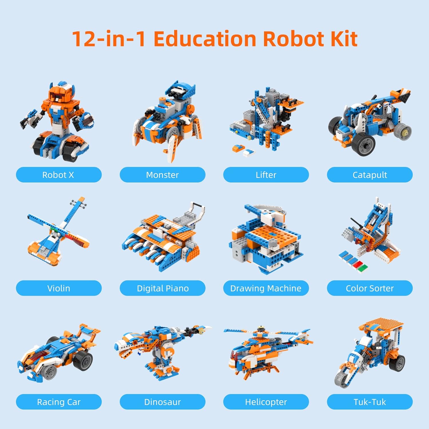 Modern STEM Robot Building Kit - đánh giá và giá Office Tech Decor