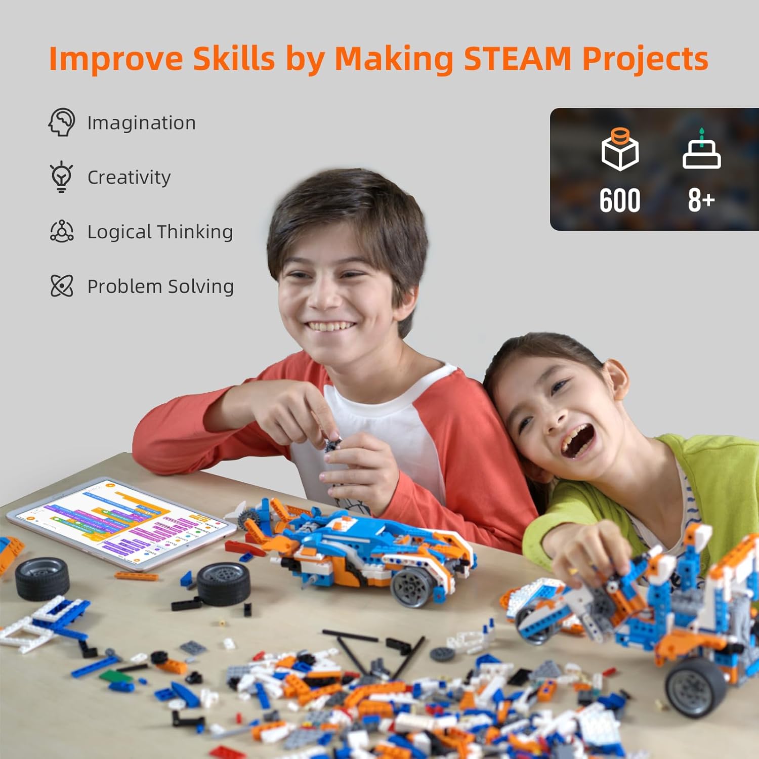 Modern STEM Robot Building Kit - đánh giá và giá Office Tech Decor