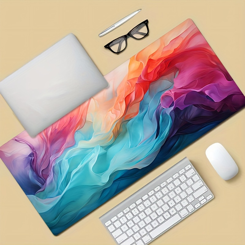 Large Abstract Color Mouse Pad - đánh giá và giá Office Tech Decor