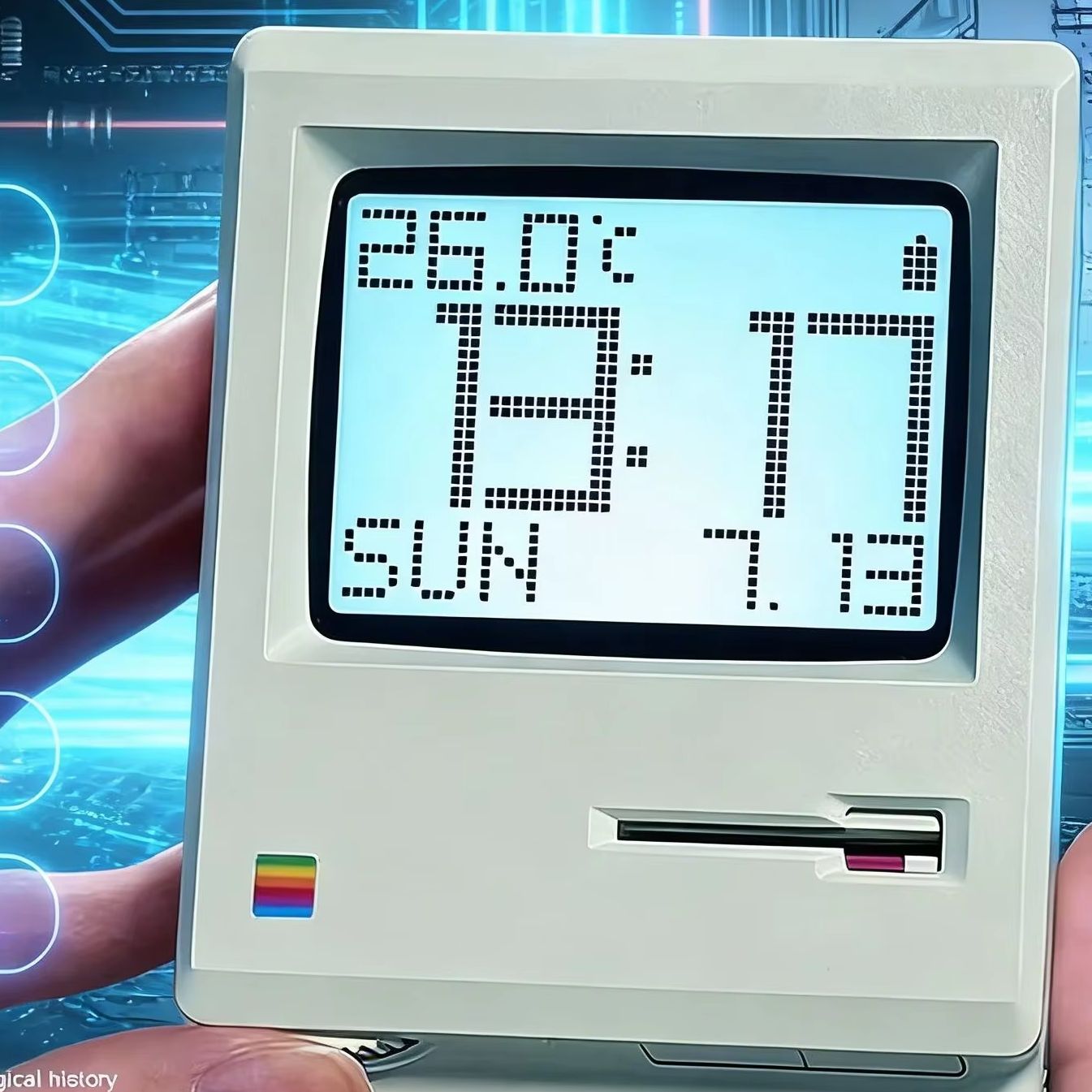 Retro Nostalgic Maclock Alarm  - đánh giá và giá Office Tech Decor