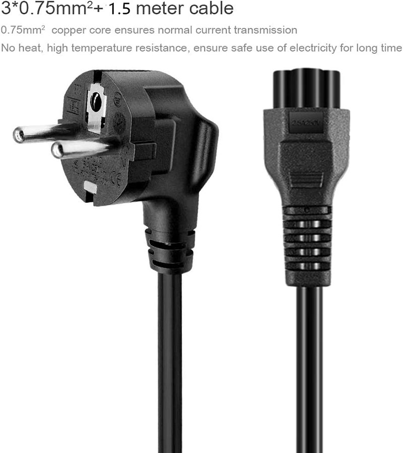 1.5M EU Universal Laptop 3-pin - đánh giá và giá Cable Lock Laptop