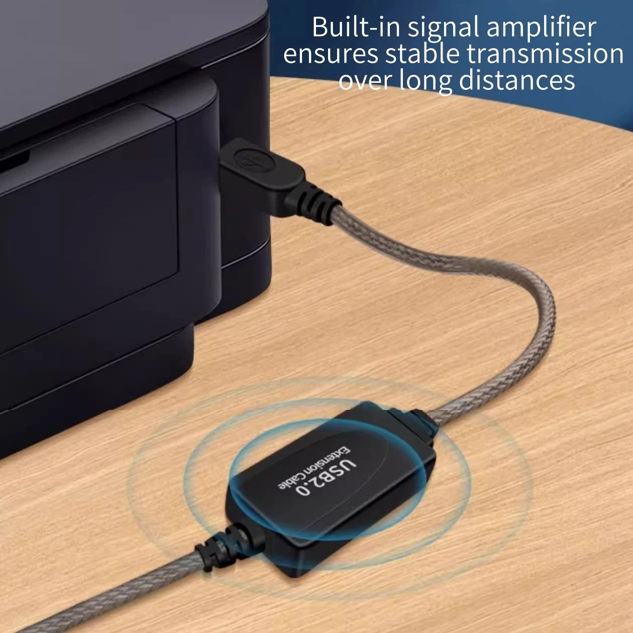 USB 2.0 A to B Extension 10M/1 - đánh giá và giá Usb Extender Active