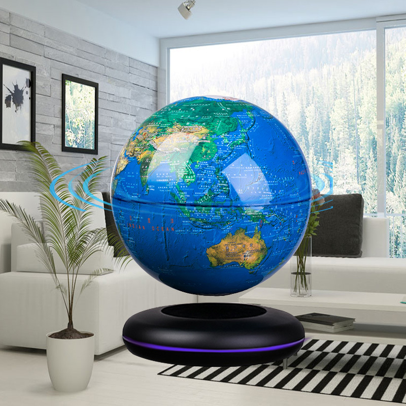 Magnetic Levitation Globe 8 In - đánh giá và giá Office Tech Decor