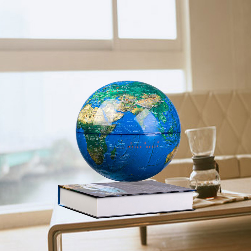 Magnetic Levitation Globe 8 In - đánh giá và giá Office Tech Decor